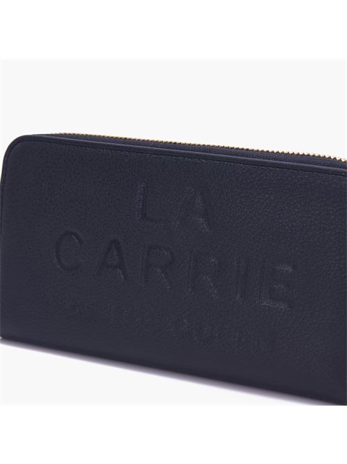 box logo big wallet synt LA CARRIE | 141M-AB-803-TBSBLACK